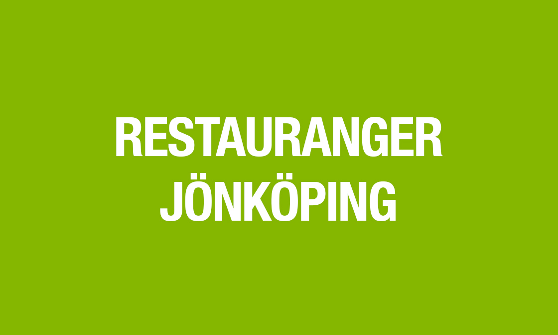 Jönköping, Sveriges tionde största tätort och Smålands största stad, erbjuder en mängd olika restauranger för att tillgodose de mest varierande kulinariska behoven.